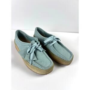 Clarks Originals Wallabee Suede Comfort Shoes Women’s 8 Crepe Sole